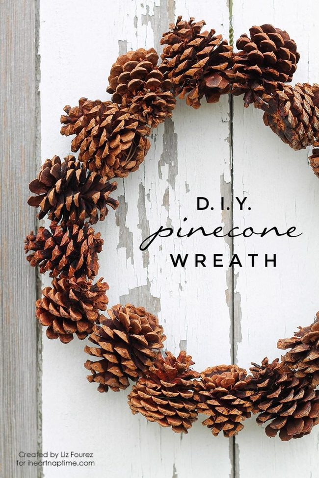 Brown Pinecone Circle