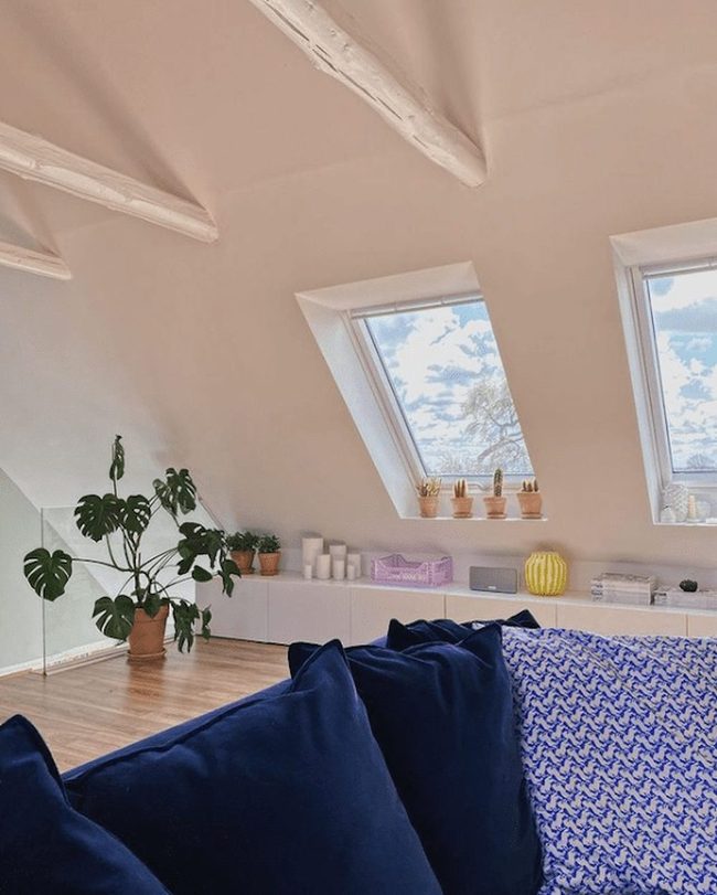Angled Walls Become Storage Gold