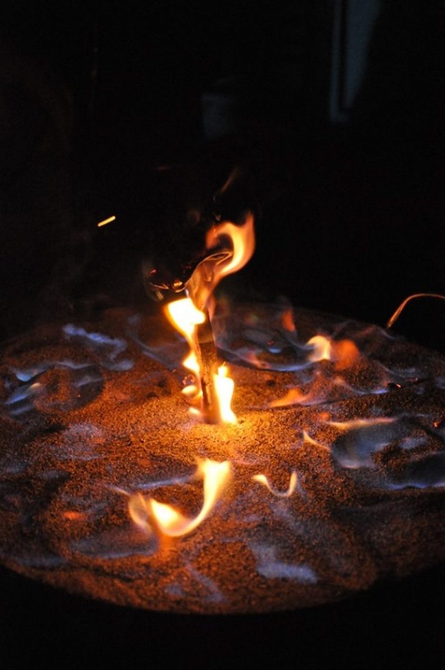 Portable Clay Flames