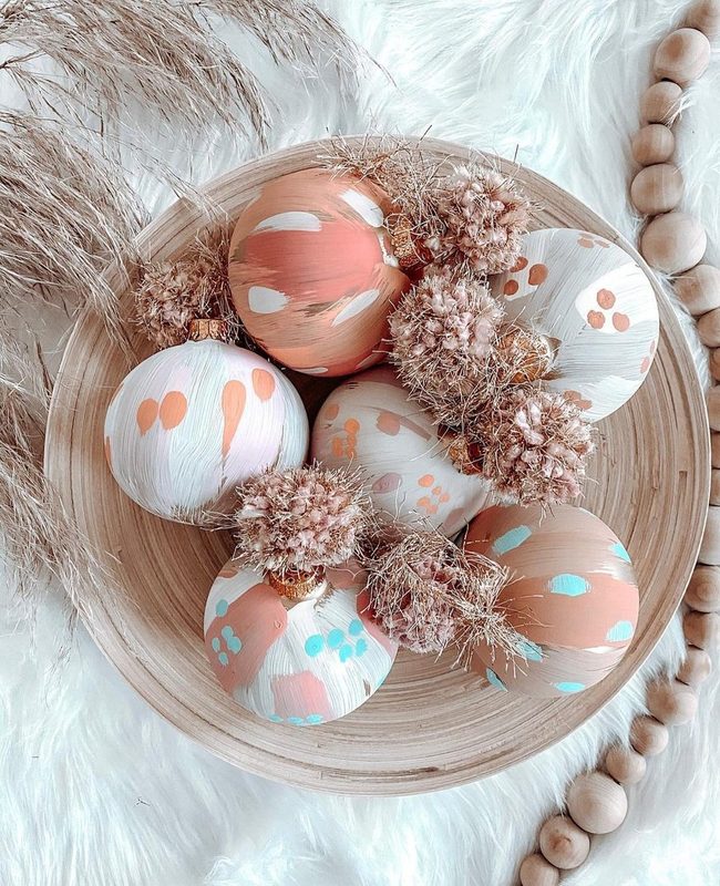 Painted Florals Dried Natural