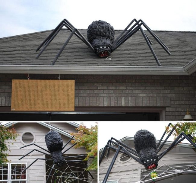 Giant Pvc Pipe Spiders