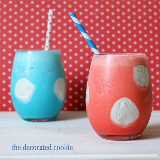 Blue And Coral Cocktail Celebration