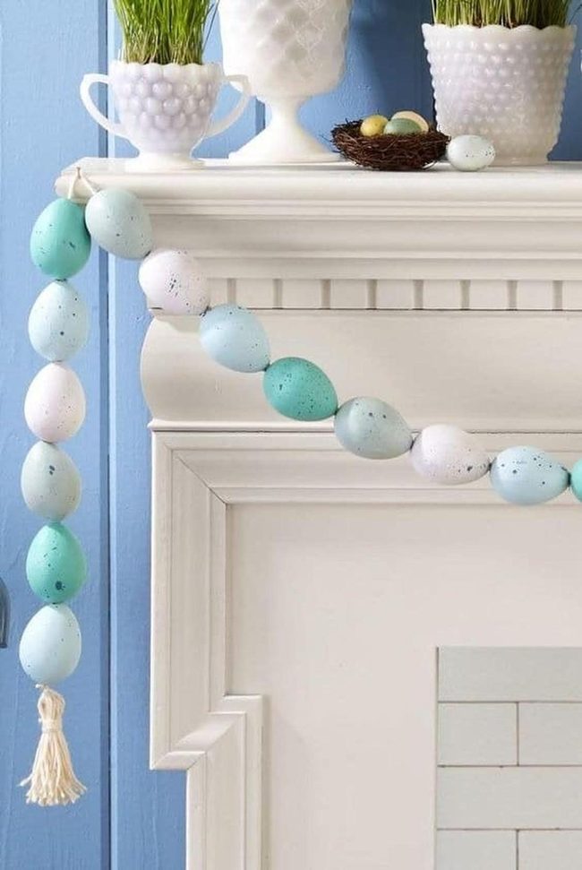 Colorful Easter Egg Garlands