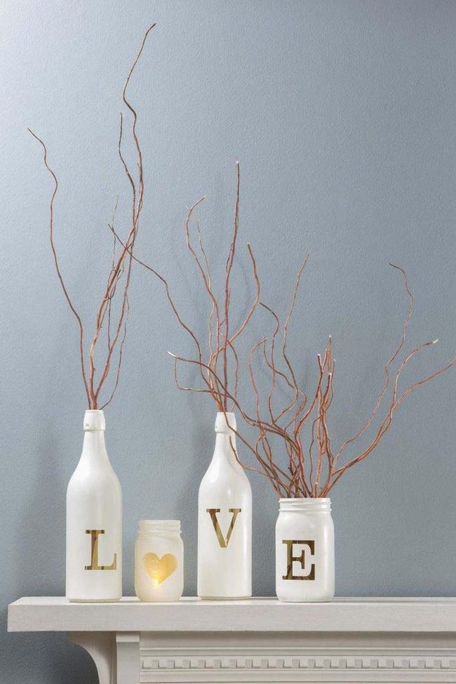 Peeled Paint Glass Lettering