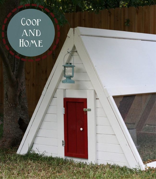 Red Door Chicken Coop