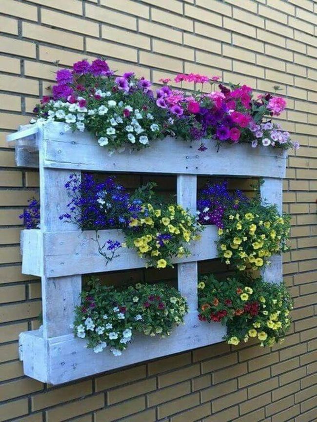 Reclaimed Wood Vertical Gardens