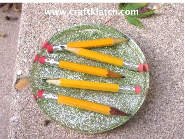 Personalized Glitter Resin Coasters