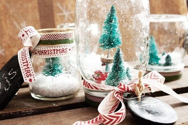 Miniature Winter Worlds In Glass