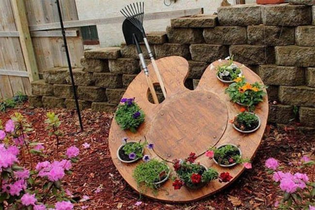 Artist'S Palette Succulent Planter