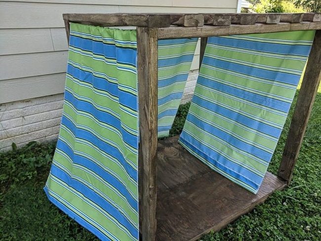 Wooden Dog Cabana Shade
