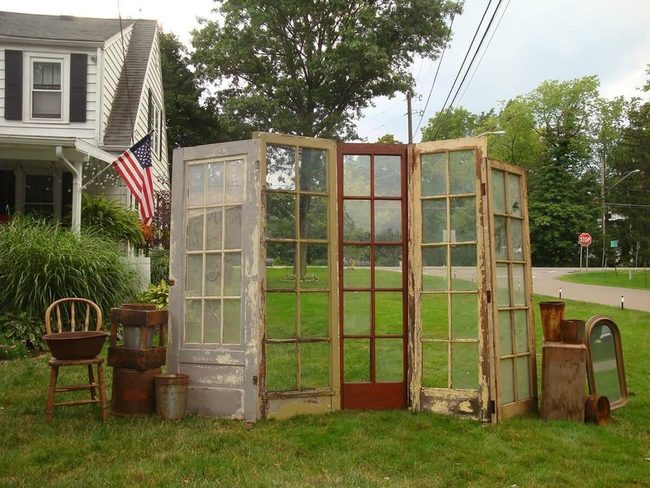 Antique Door Wedding Backdrop