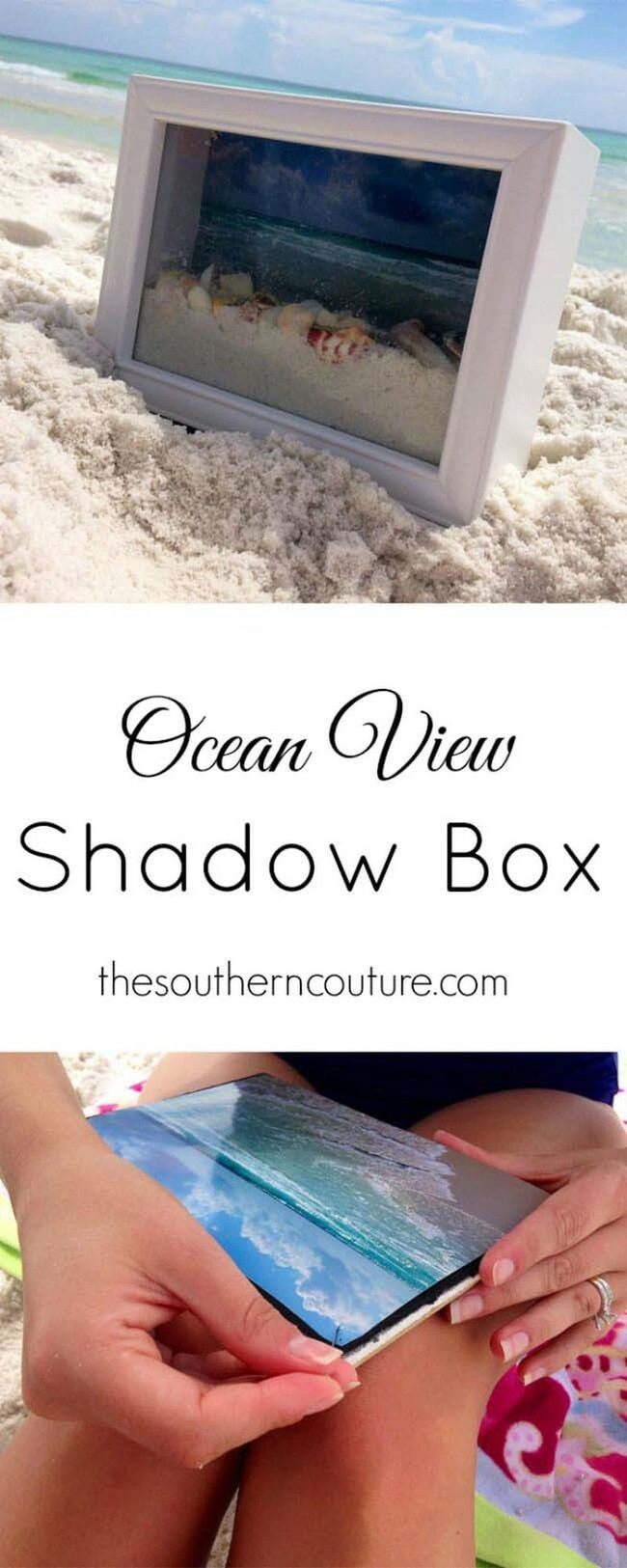 Beach Memory Shadow Box