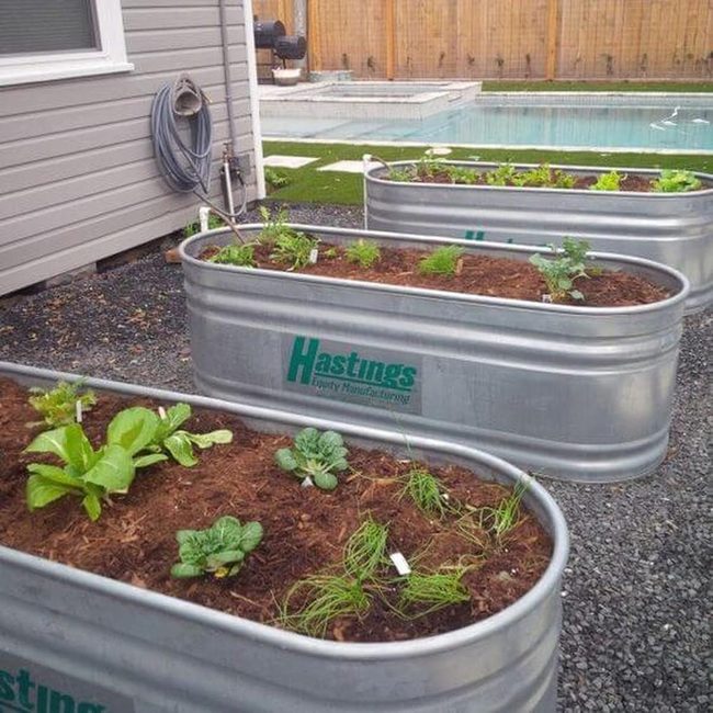 Galvanized Steel Raised Beds