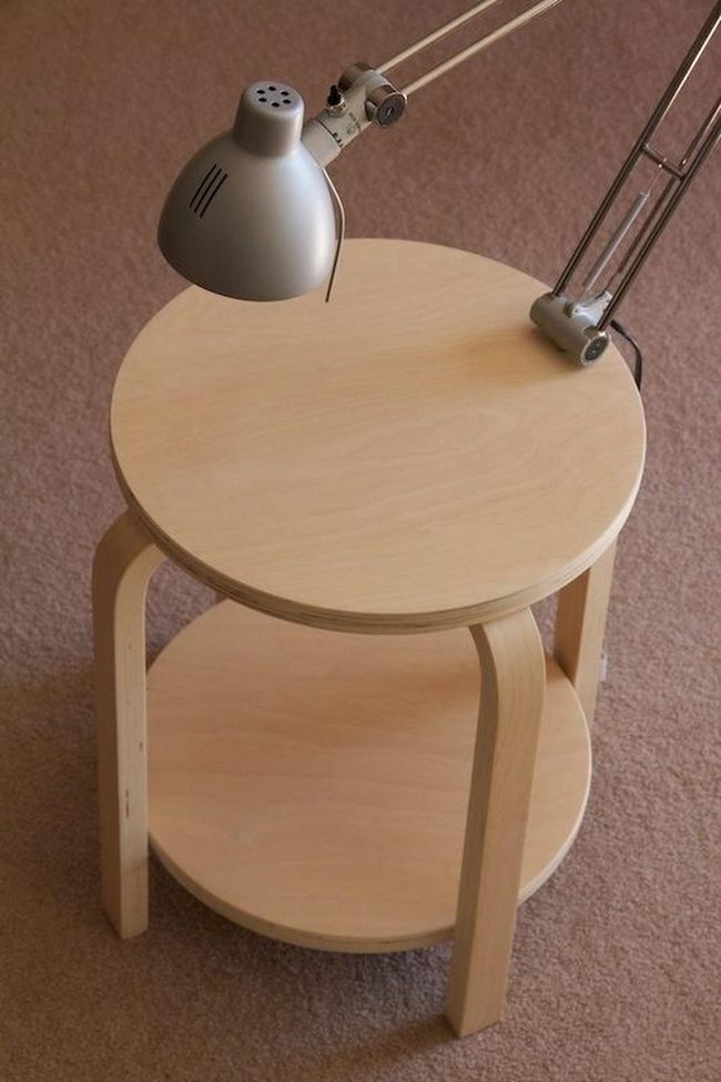 Light Wood Simplicity With Metal