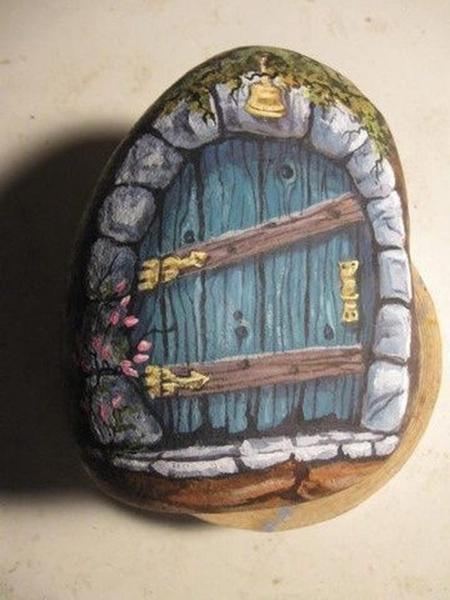 Blue Stone Garden Entrance