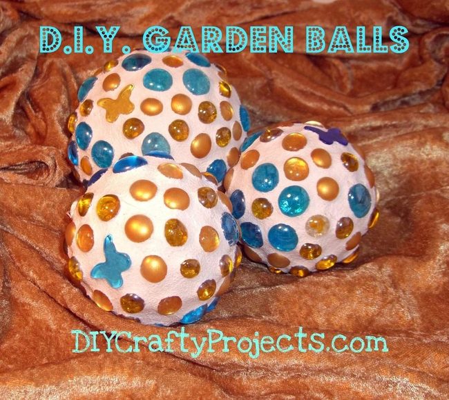 Iridescent Butterfly Garden Spheres