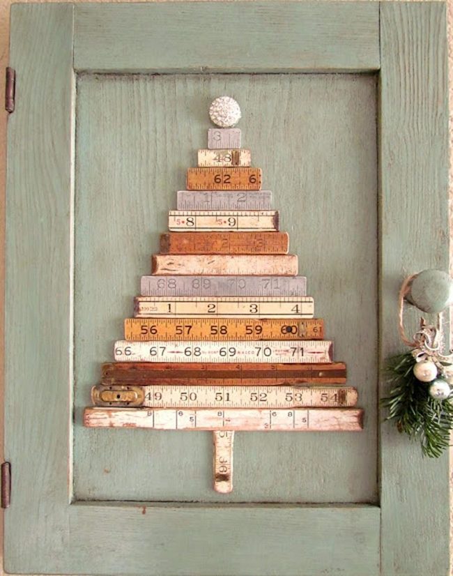 Yardstick Tree Wall Art