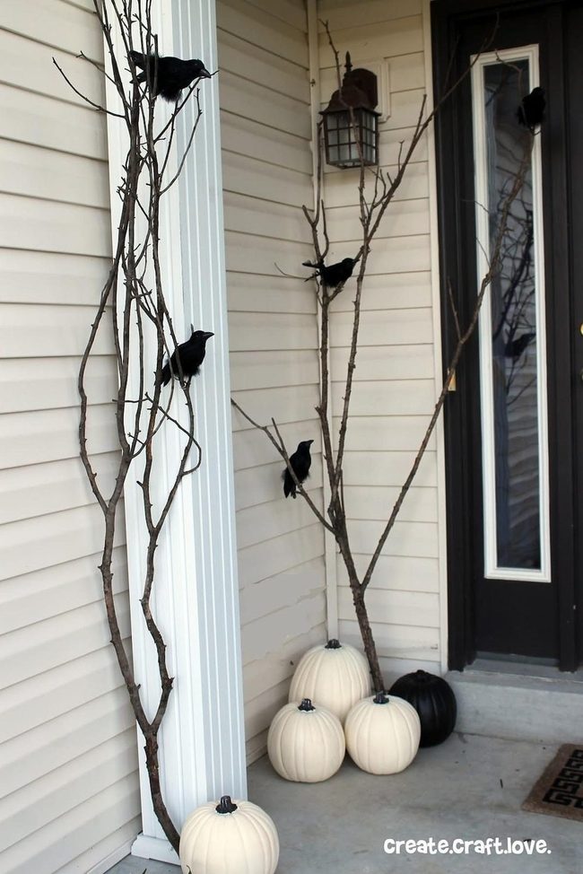 Black Bird Wall Installation