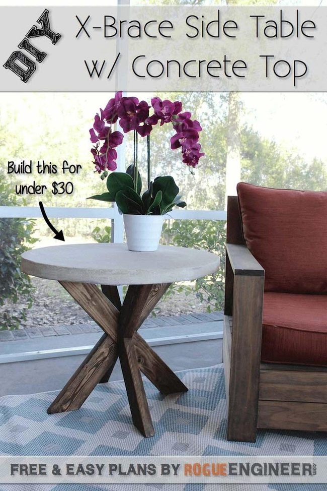 Concrete Tabletops For Outdoor Durability