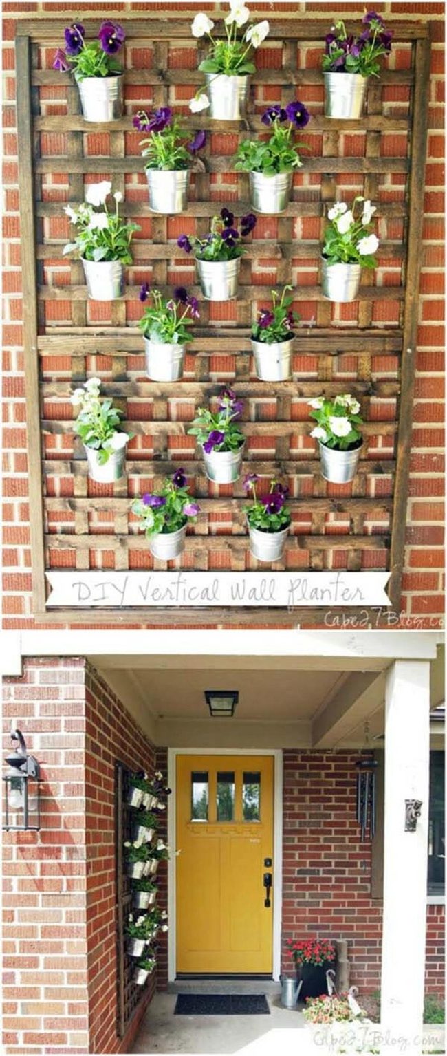 Wooden Tiered Flower Display