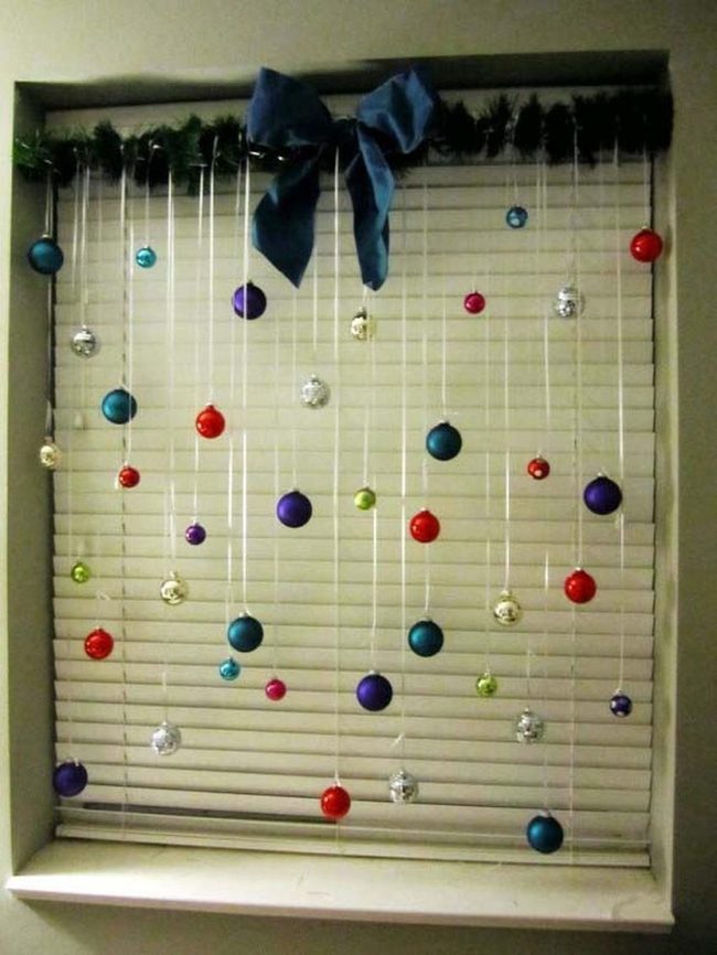Colorful Ornaments Frame Windows Brightly