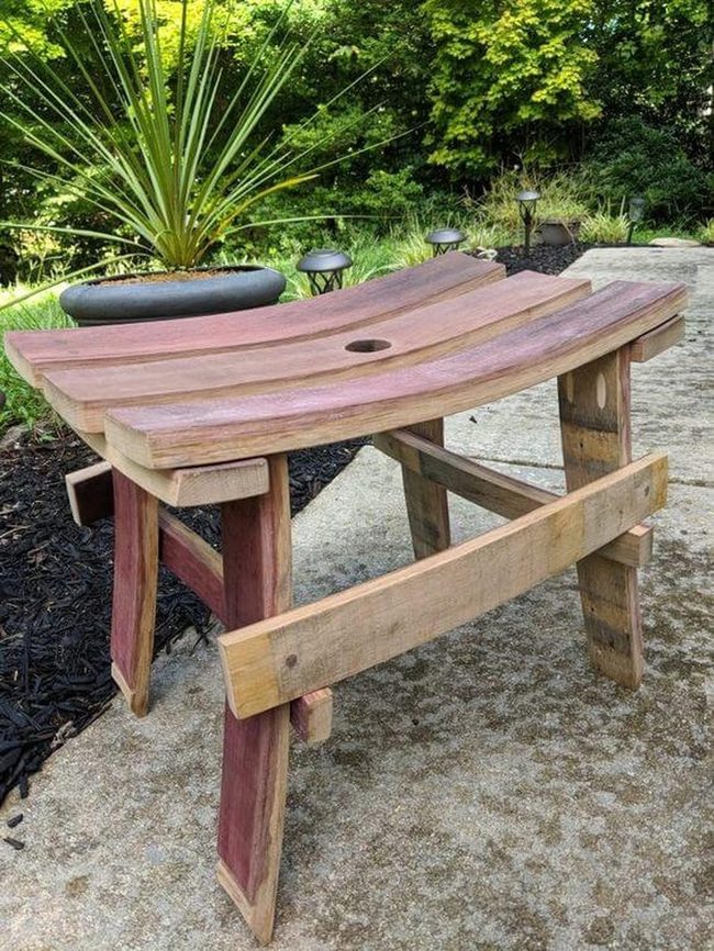 Curved Oak Furniture Pieces
