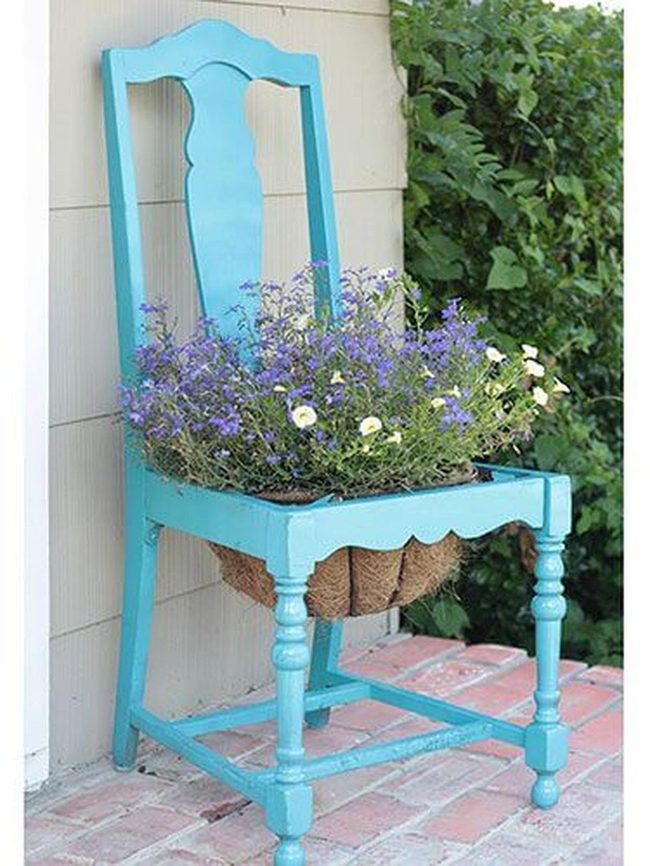 Blooming Chair Planter