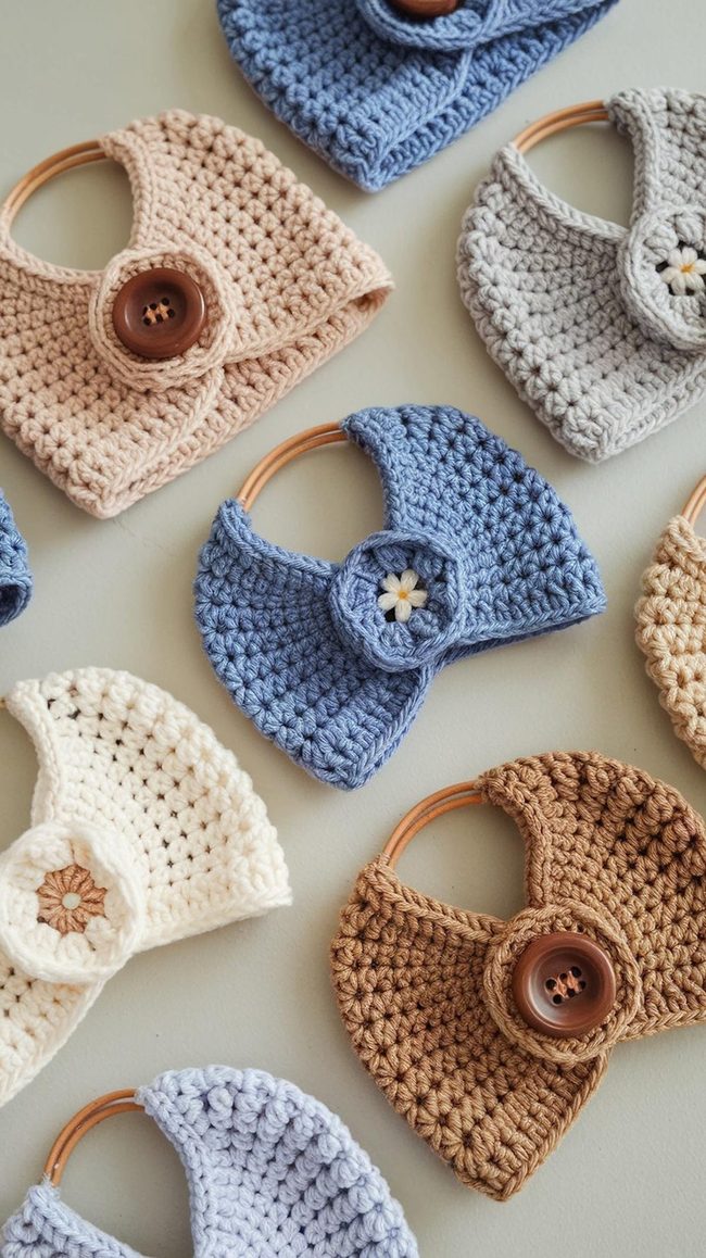 Soft Wool Crochet Headband