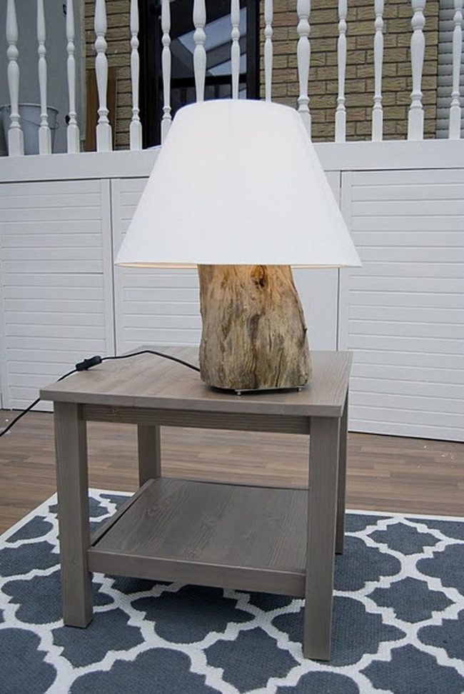 Natural Wood And White Minimalism