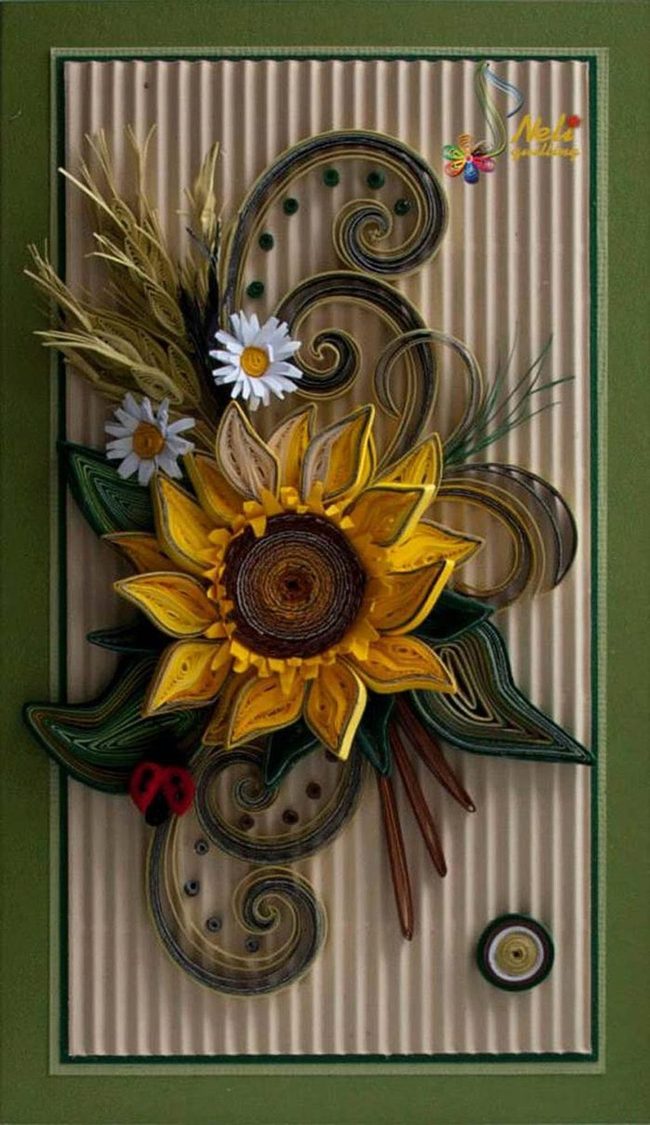Yellow Petals And Rippled Textures