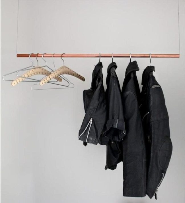 Copper Rod Black Jacket Display