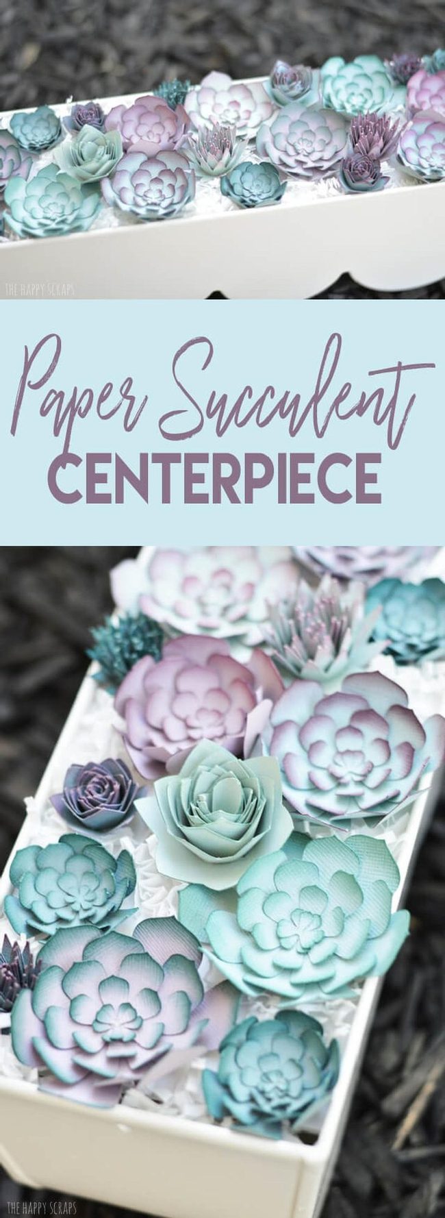 Green Paper Centerpiece Illusion