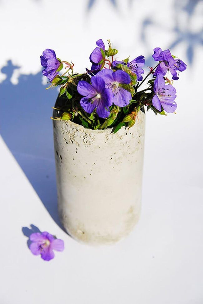 Concrete Planters, Modern Pairs