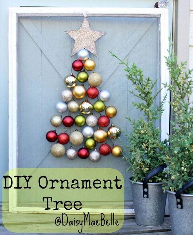 Dangling Ornaments On Vintage Screen