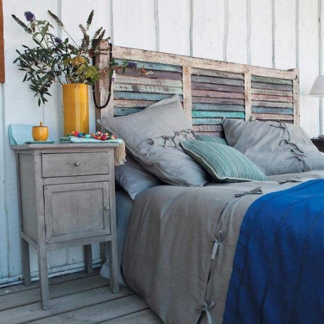 Weathered Shutters, Ocean Palette