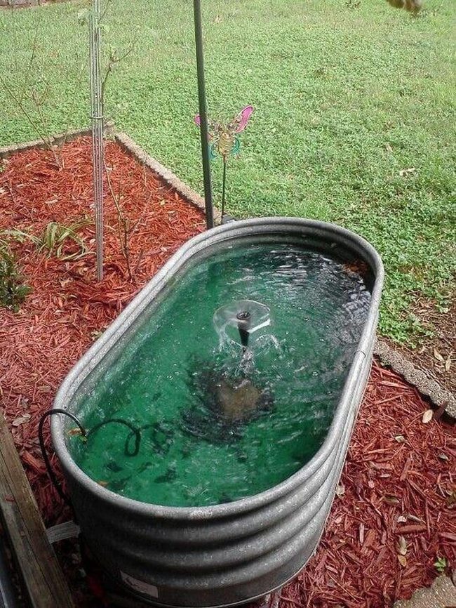 Metallic Water Features Garden Life