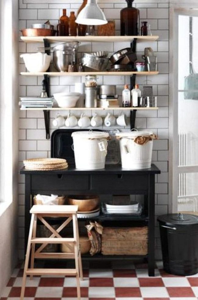 Sunlit Metal And Checkered Cottage