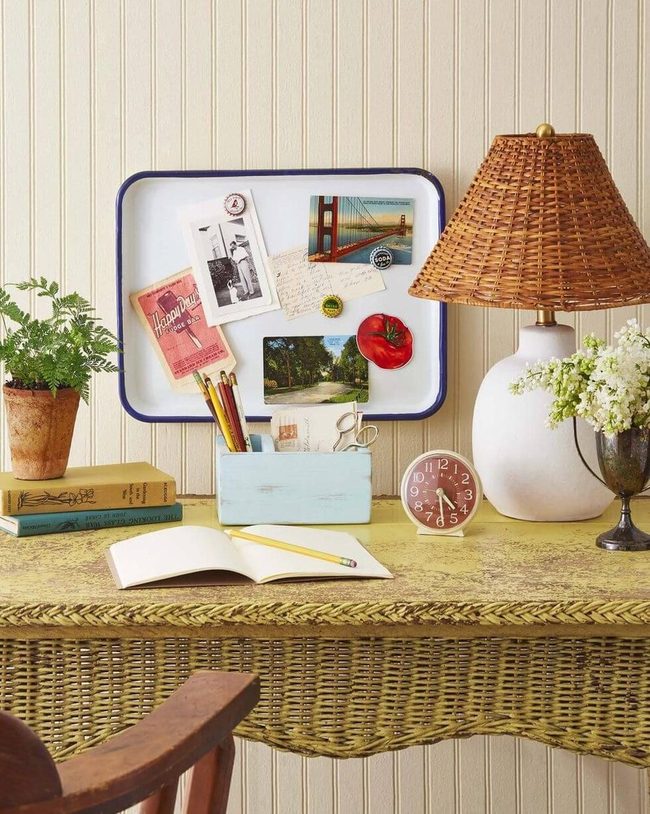 Pastel Memory Tray Display