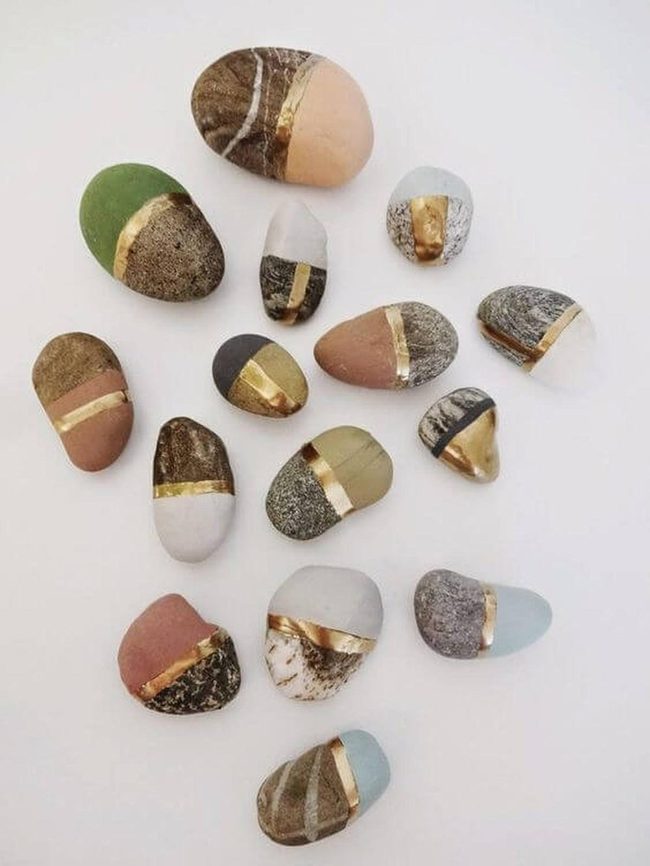 Painted Stones, Unexpected Patterns