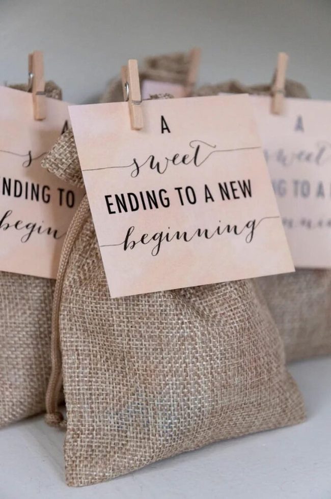 Burlap Bags, Personal Touch