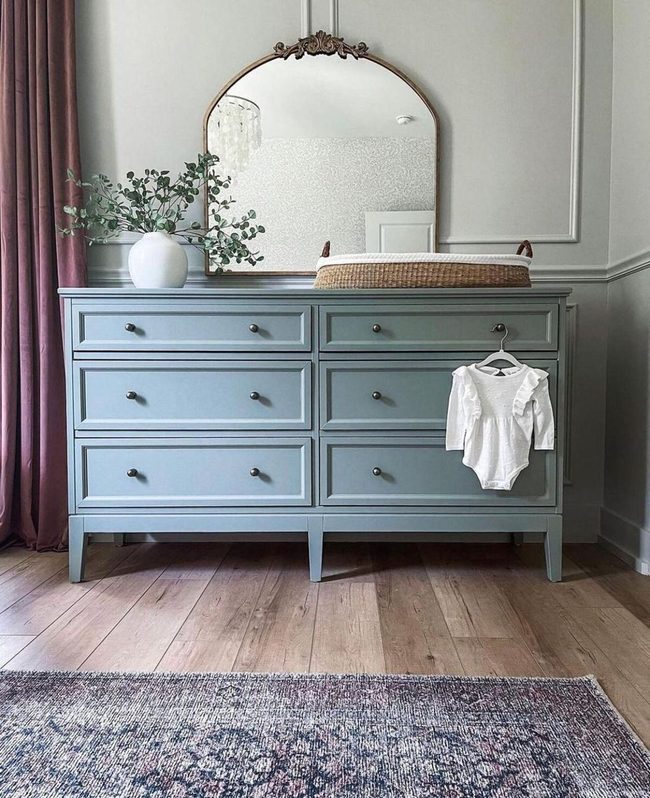 Evergreen Dresser Architectural Refinement