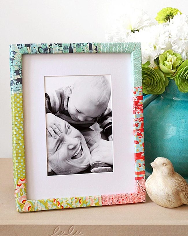 Patchwork Frames With Turquoise Accents