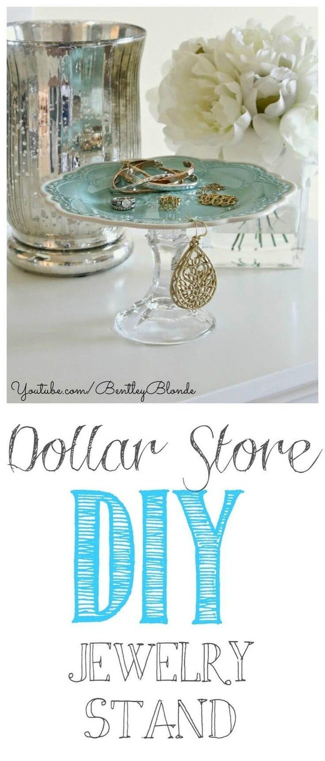 Crystal Pedestal Jewelry Display