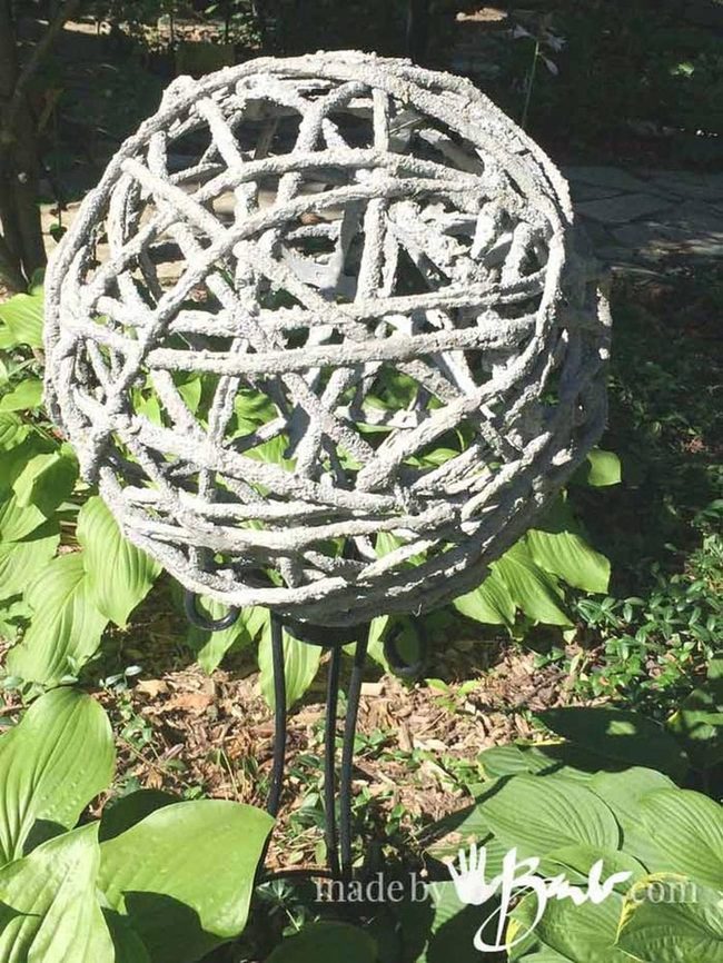 Concrete Sphere Glowing Nights
