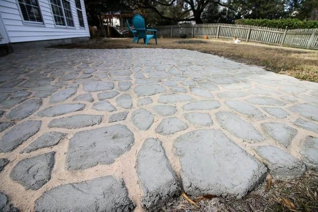 Stone Pathway Diy Patio