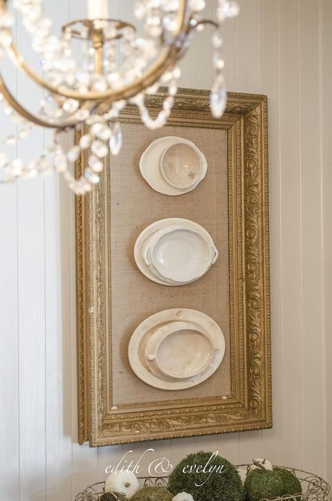 Vintage Teacups Wall Gallery