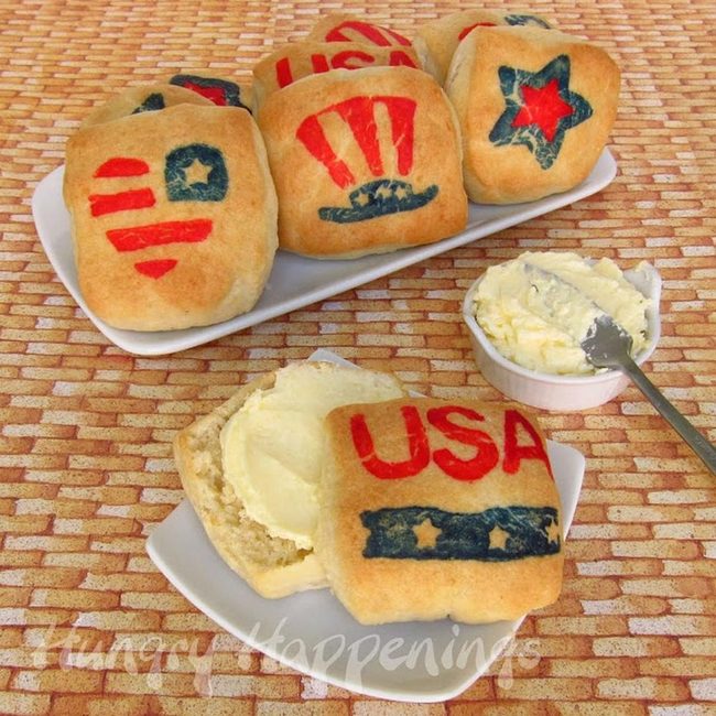 Red, White, And Blue Rolls