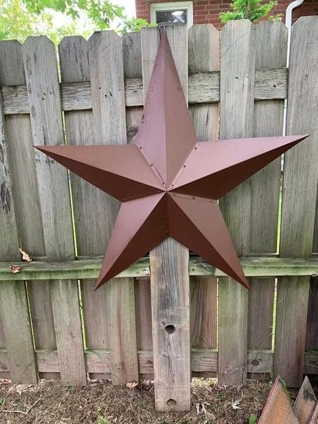Bronze Star Garden Fence