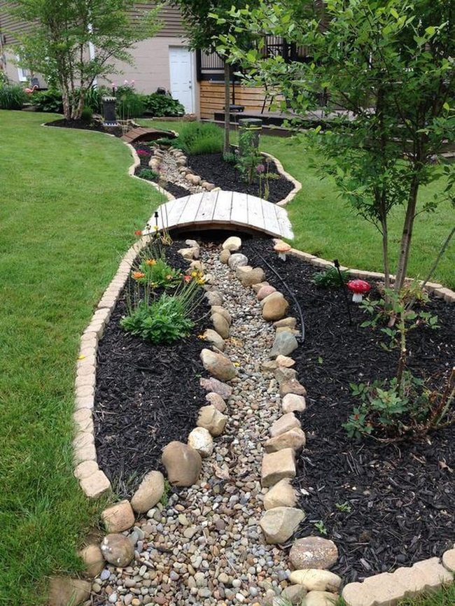 Stone Pathways Through Green