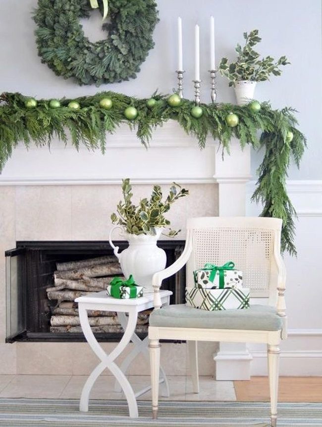 Soft Green Walls, Silver Accents